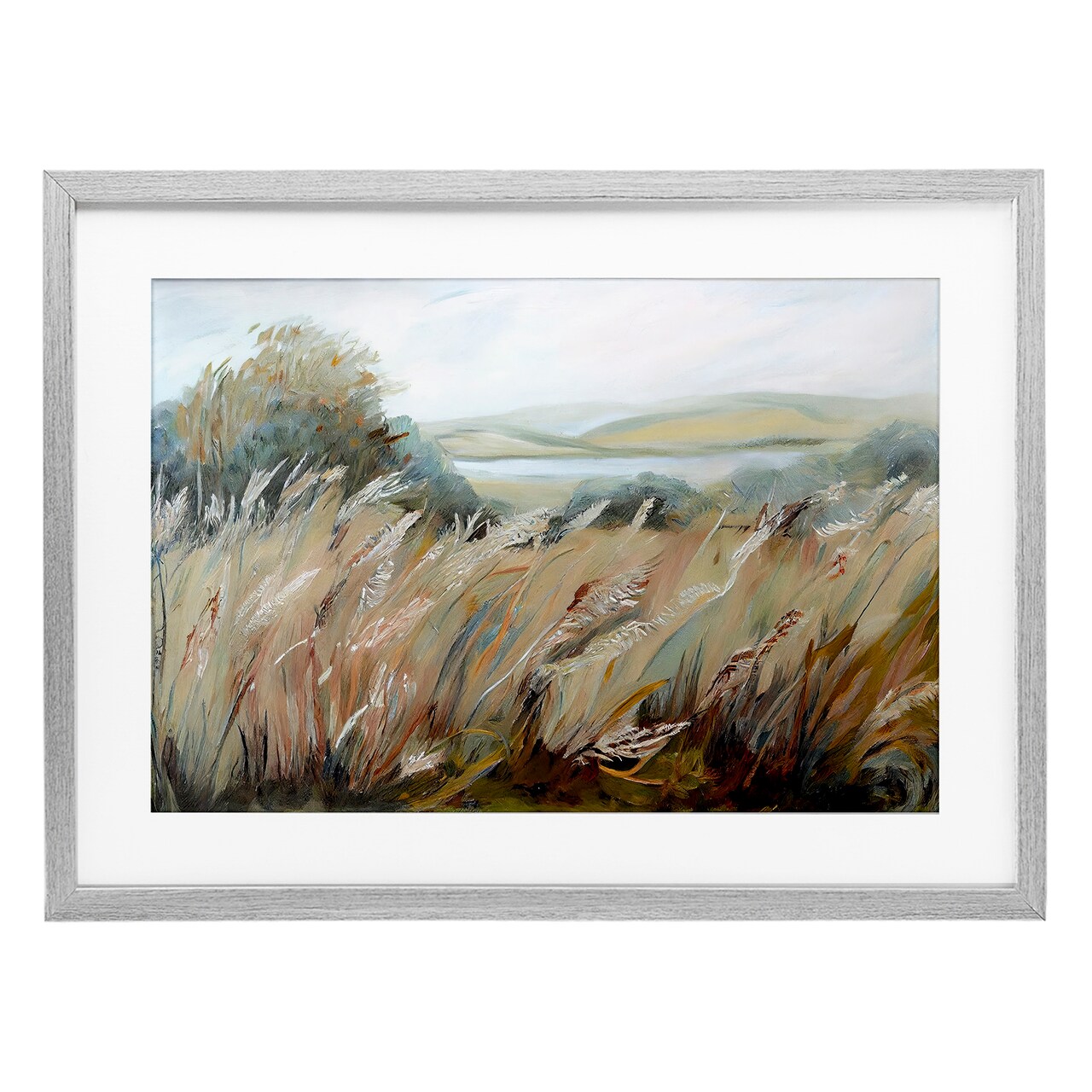 Stupell Industries Windy Meadow Distortion Framed Print Under Glass, design by Sasha